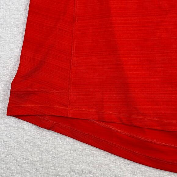 Athleta womens red/orange tank size xl gym workout - Picture 2 of 8